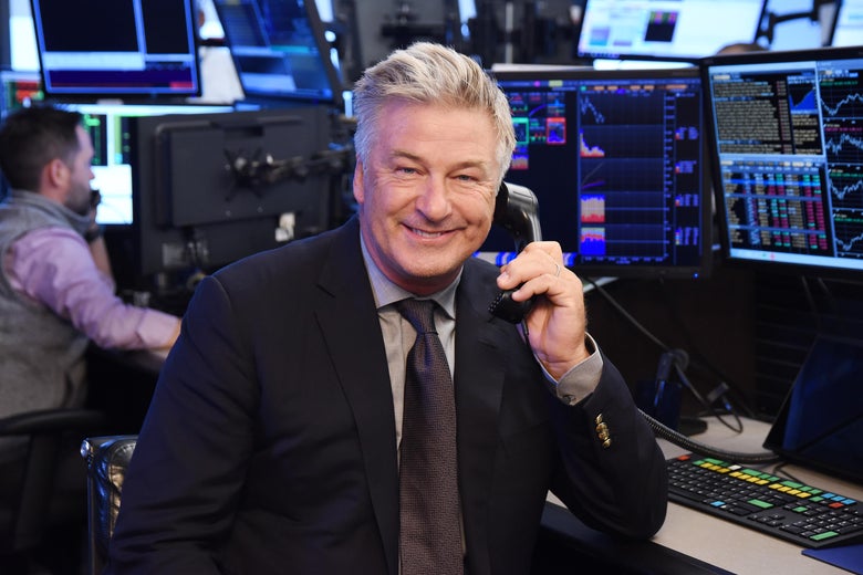 Alec Baldwin at the Annual Charity Day hosted by Cantor Fitzgerald in New York City.